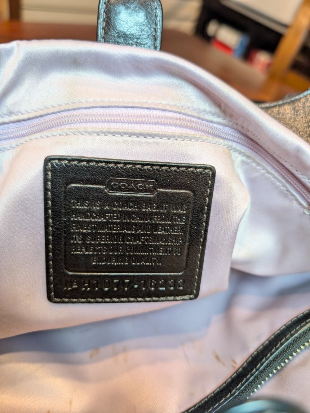 Coach Alexandra Op Art Bag with Silk Scarf - Picture 8 of 8
